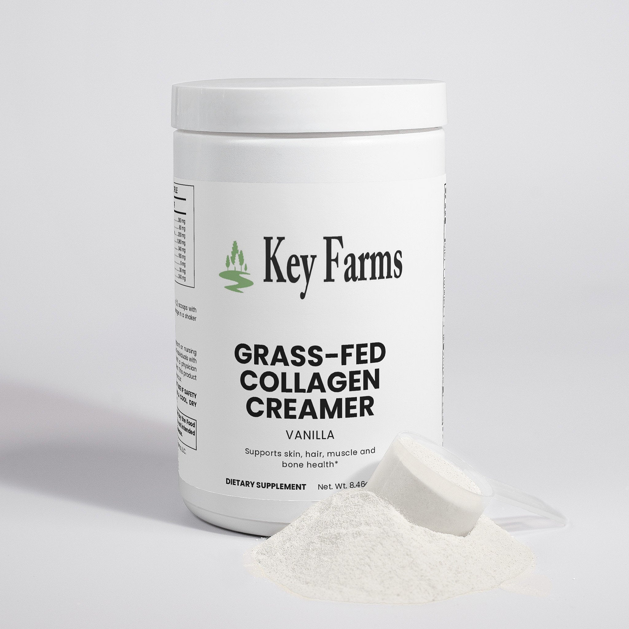 Grass-Fed Collagen Creamer (Vanilla)