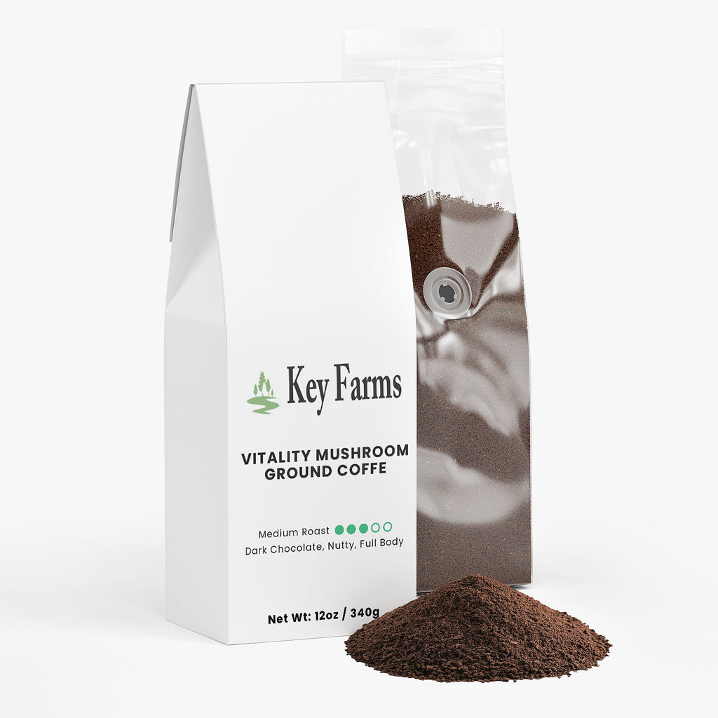 Vitality Mushroom Coffee (Medium Roast)